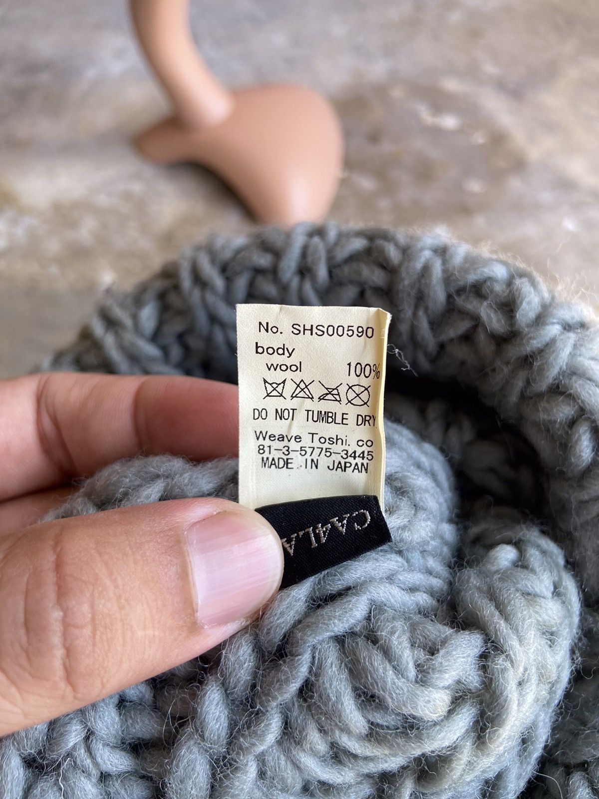CA4LA Ca4la Kashira Knitted Beanie Hat Size ONE SIZE - 7 Thumbnail