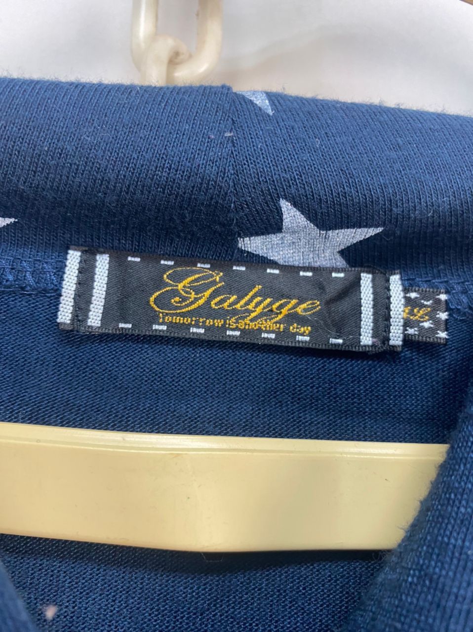 Japanese Brand Galyge printed hoodie shirt Size L / US 10 / IT 46 - 3 Thumbnail