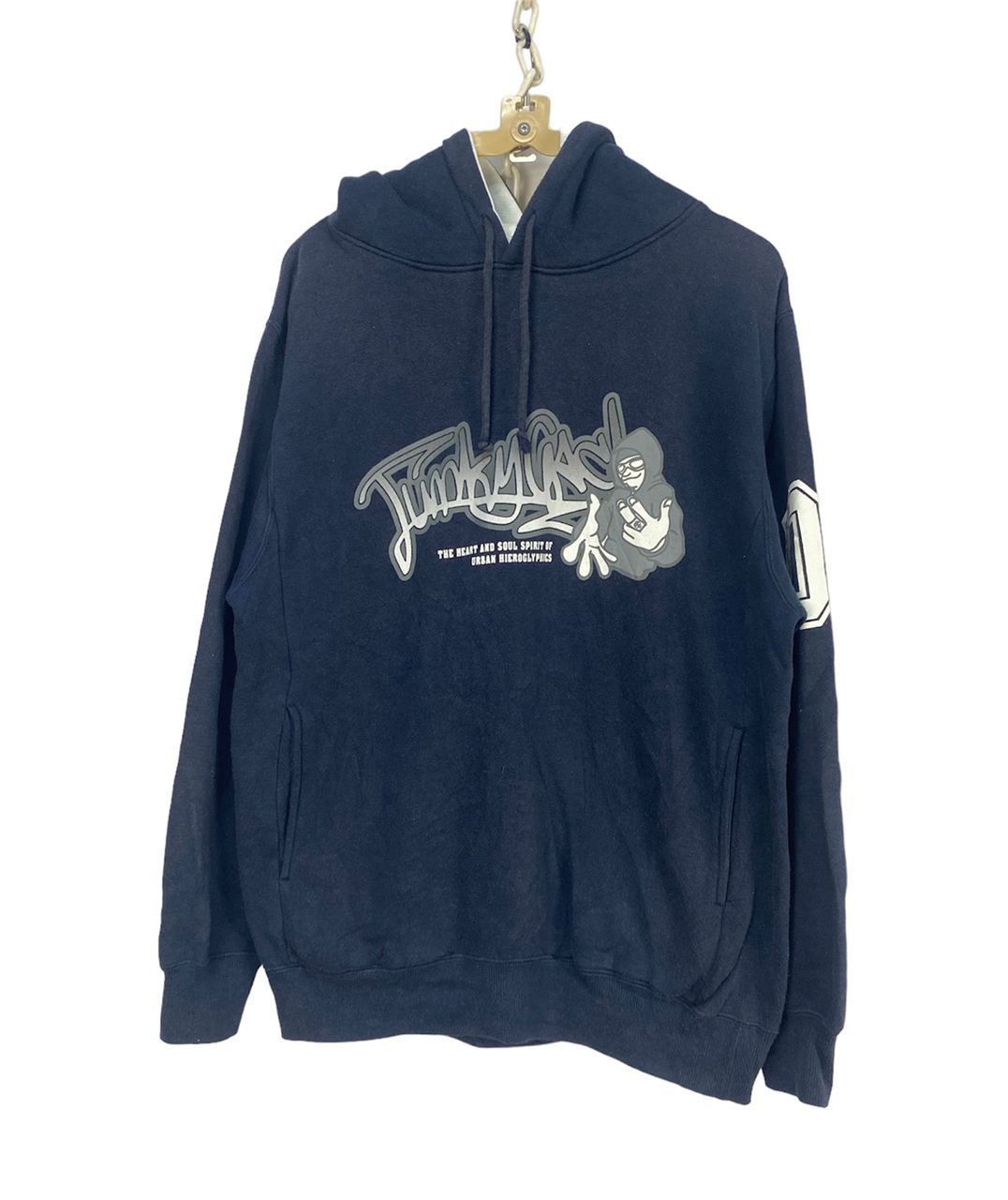Japanese Brand Printed hoodie pullover by grass hither Size US M / EU 48-50 / 2 - 1 Thumbnail
