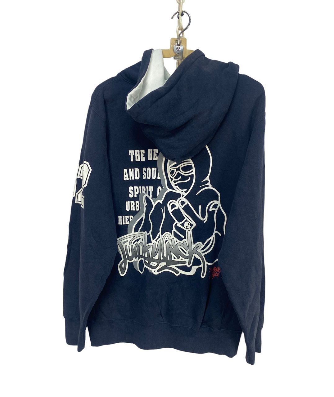 Japanese Brand Printed hoodie pullover by grass hither Size US M / EU 48-50 / 2 - 2 Thumbnail