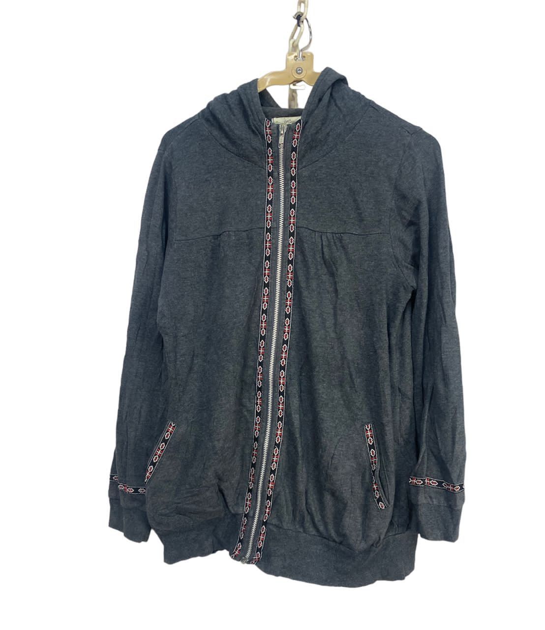 Japanese Brand Happy walk zipper hoodie sweatshirt Size M / US 6-8 / IT 42-44 - 1 Thumbnail
