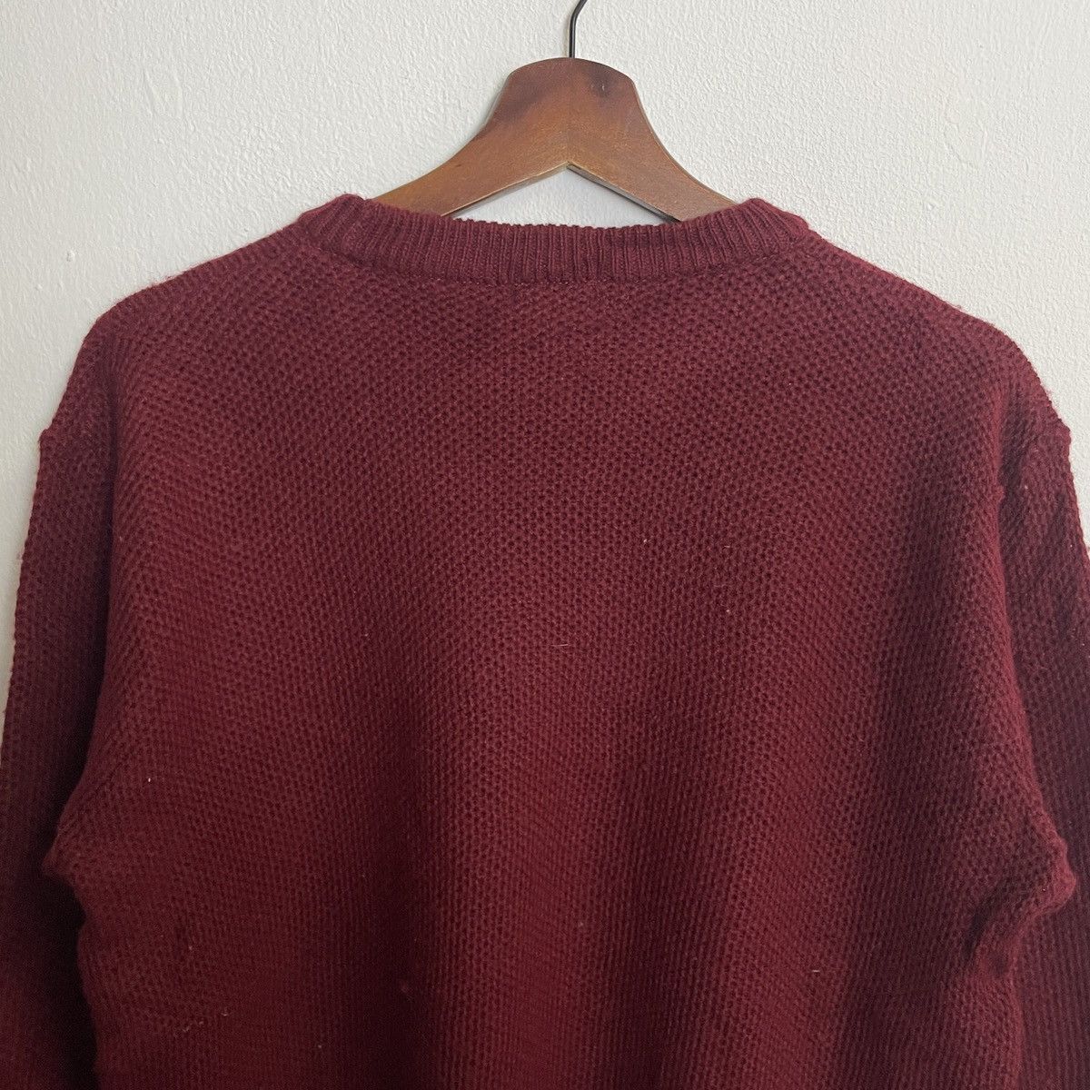 Aran Isles Knitwear × Homespun Knitwear × RENOWN Vintage Renown Drawstring Honeycomb Knitwear Jumper Size US M / EU 48-50 / 2 - 10 Thumbnail