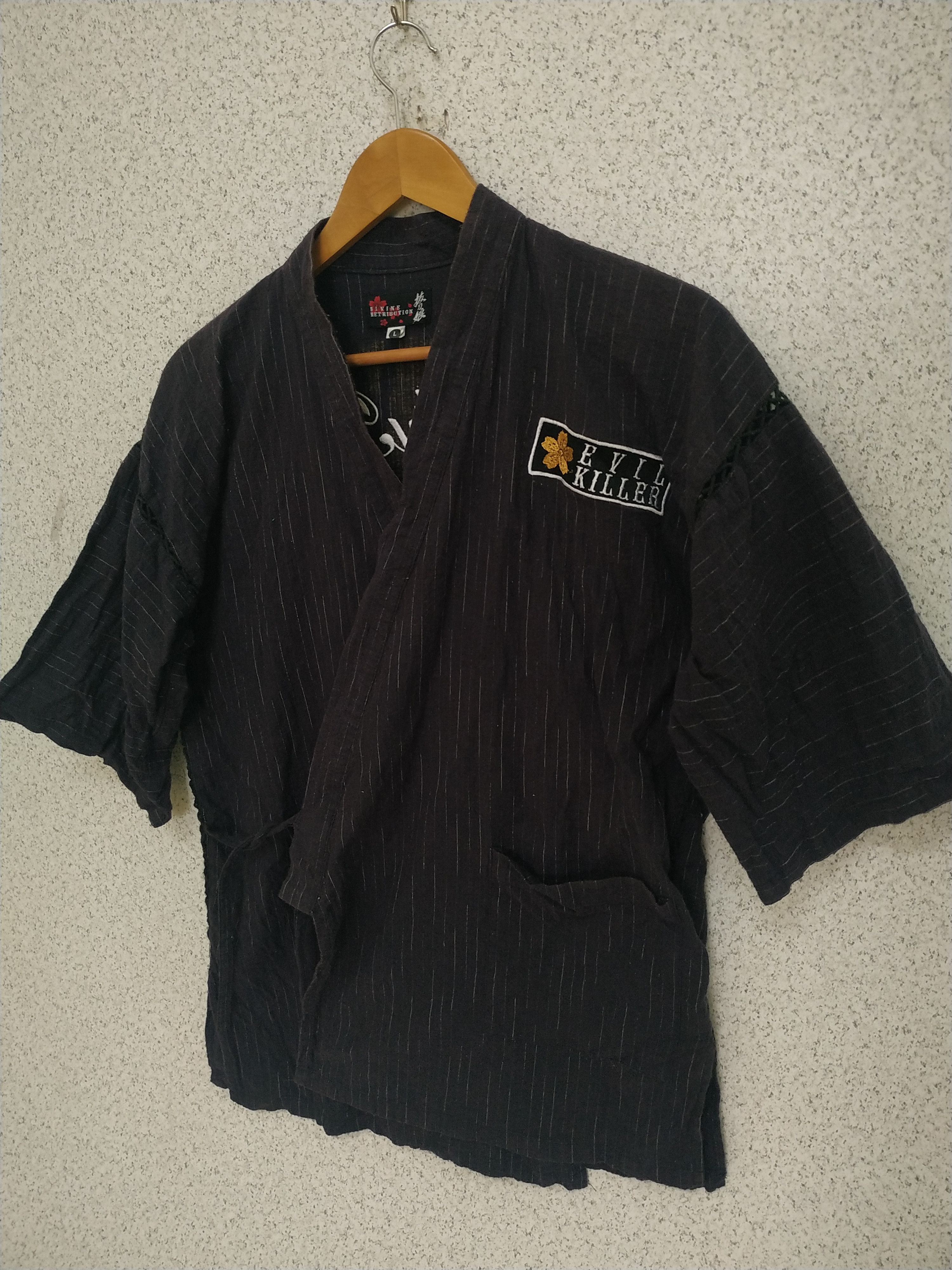 Japanese Brand Divine Retribution Evil Killer Dead Or Alive Noragi Jacket Size US L / EU 52-54 / 3 - 4 Thumbnail