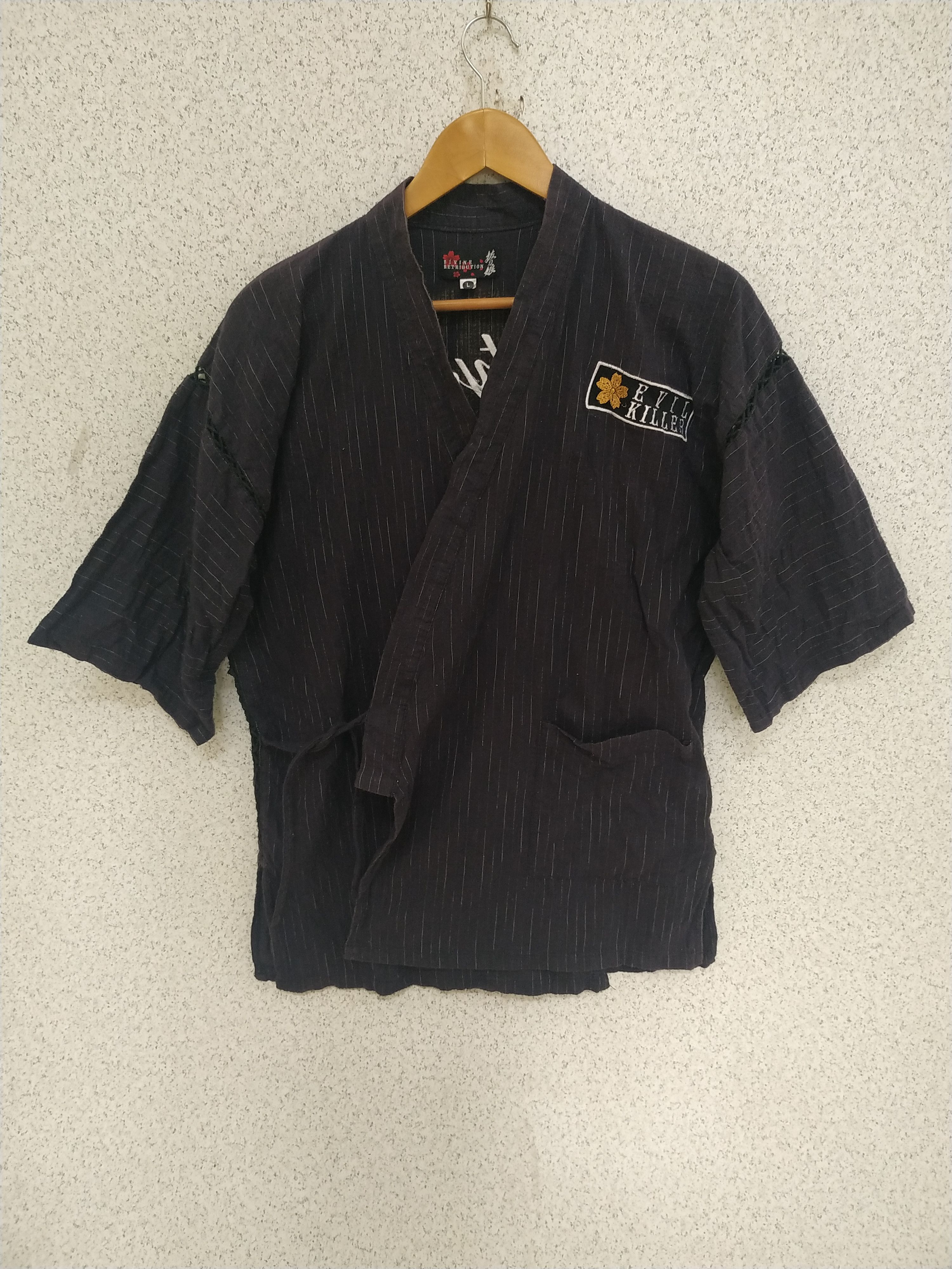 Japanese Brand Divine Retribution Evil Killer Dead Or Alive Noragi Jacket Size US L / EU 52-54 / 3 - 3 Thumbnail