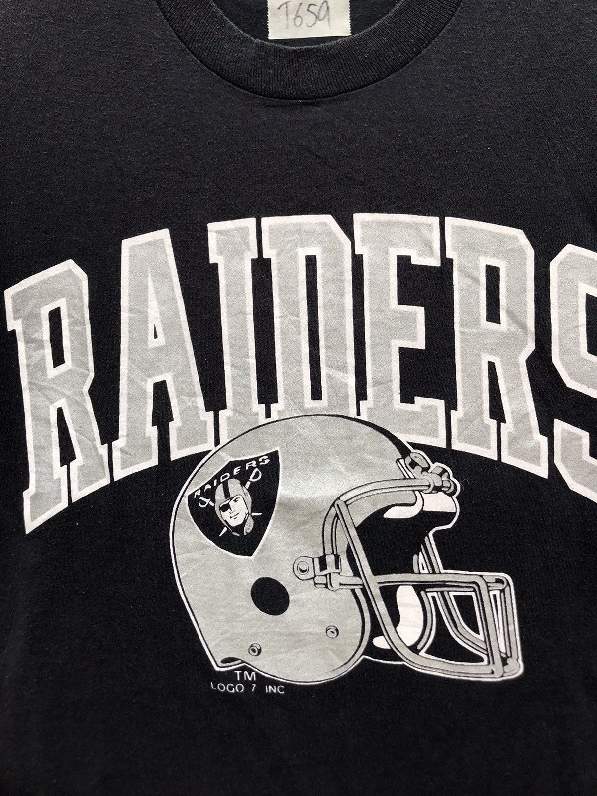 NFL × Vintage Vintage 80s Oaklands Raiders Tees Size US M / EU 48-50 / 2 - 4 Thumbnail