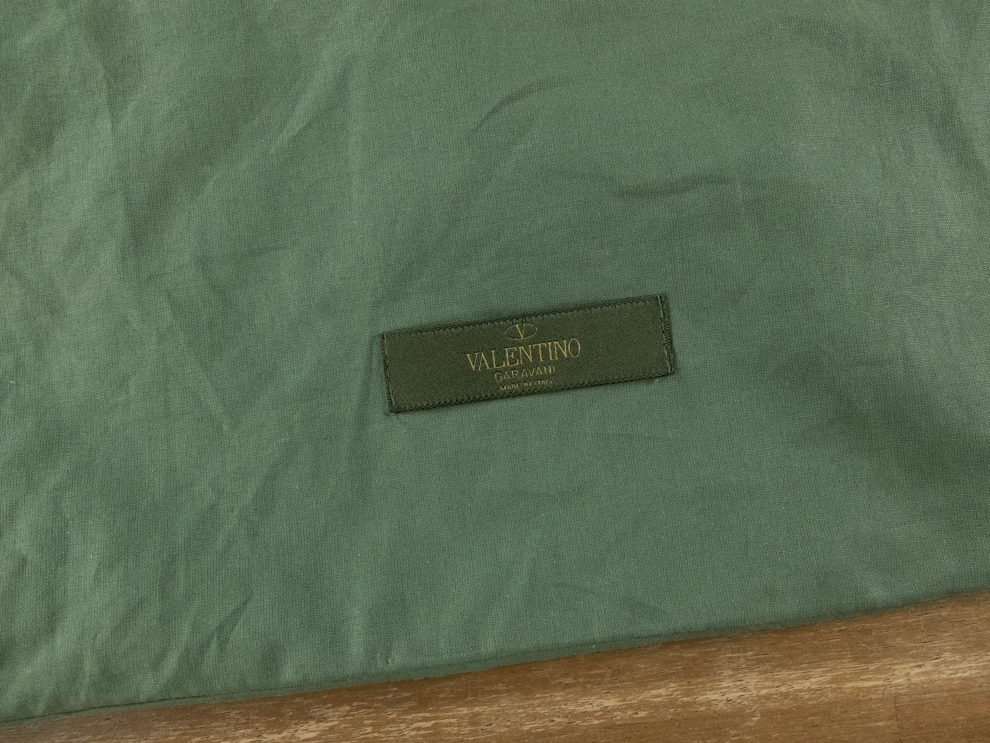 Valentino VALENTINO VLTN Times print blue nylon backpack bag rucksack Size ONE SIZE - 15 Thumbnail