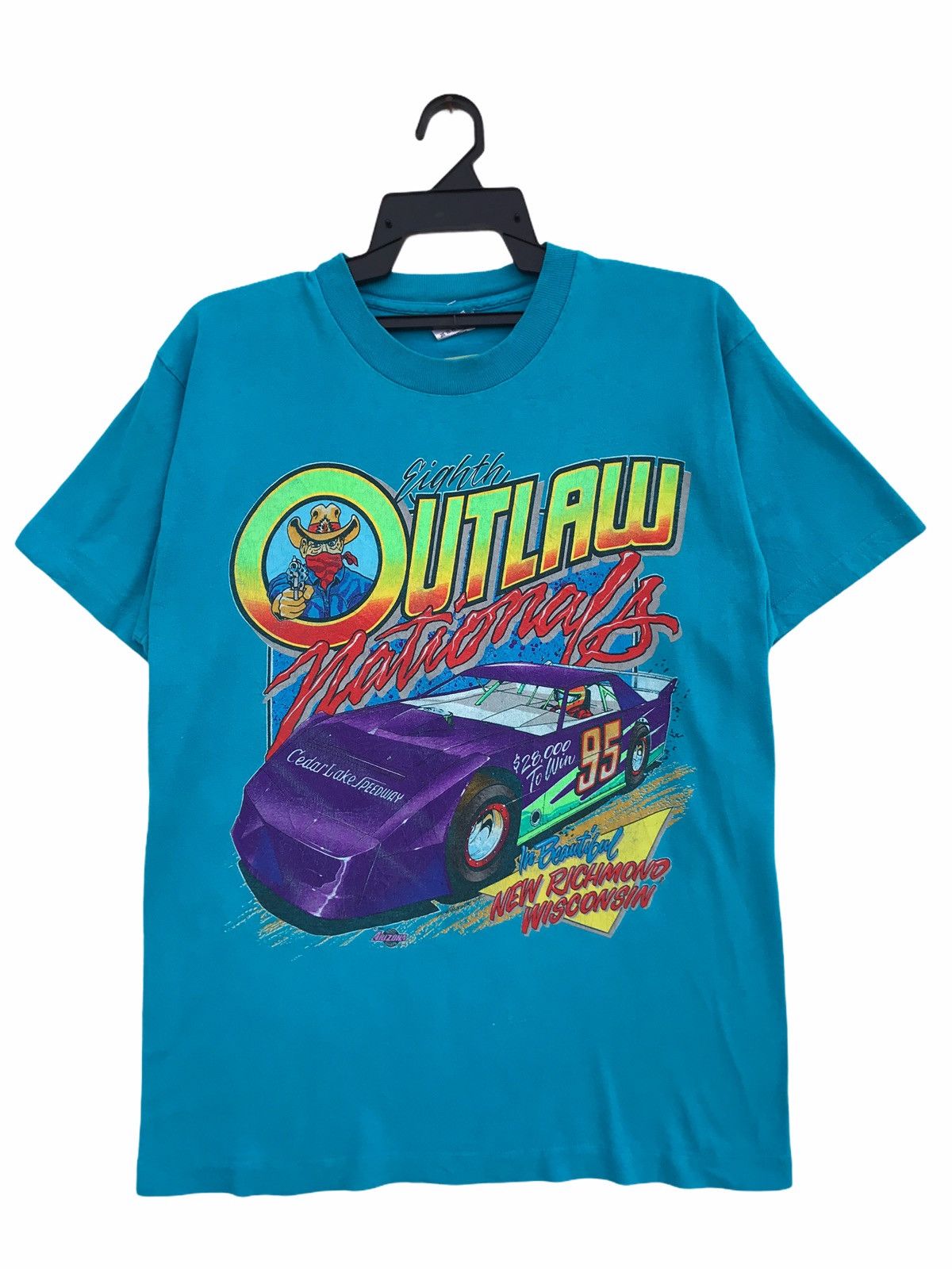 Vintage 1996 Eight Outlaws National Tees