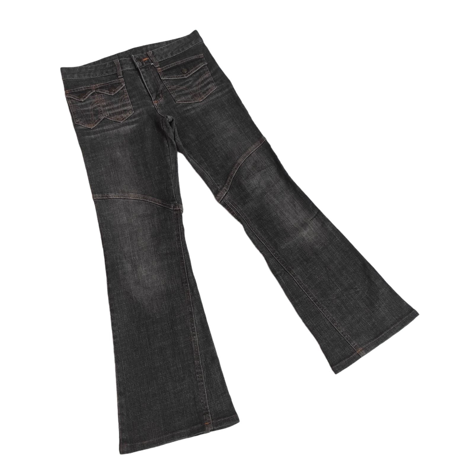 Hysteric Glamour Flare Jeans Multi pocket Low Rise Boot cut size 28 Size 28" / US 6 / IT 42 - 1 Thumbnail