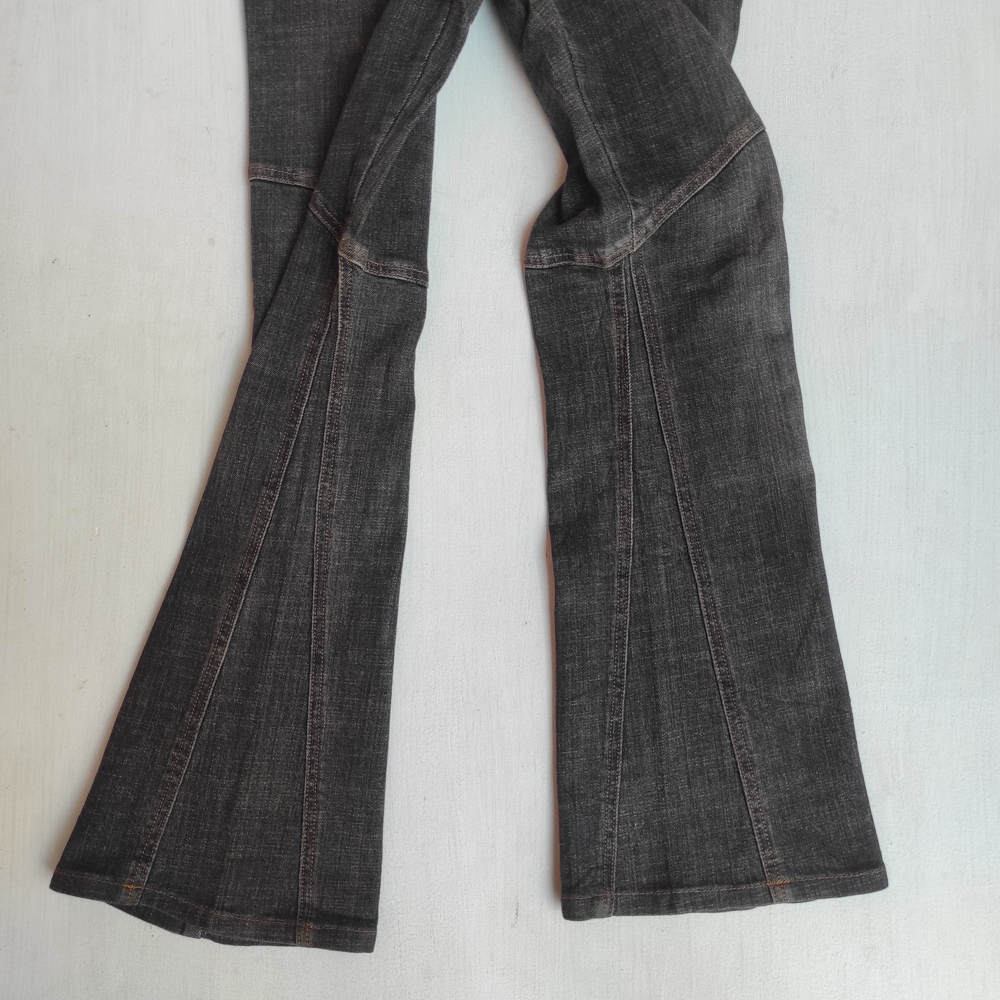 Hysteric Glamour Flare Jeans Multi pocket Low Rise Boot cut size 28 Size 28" / US 6 / IT 42 - 12 Thumbnail