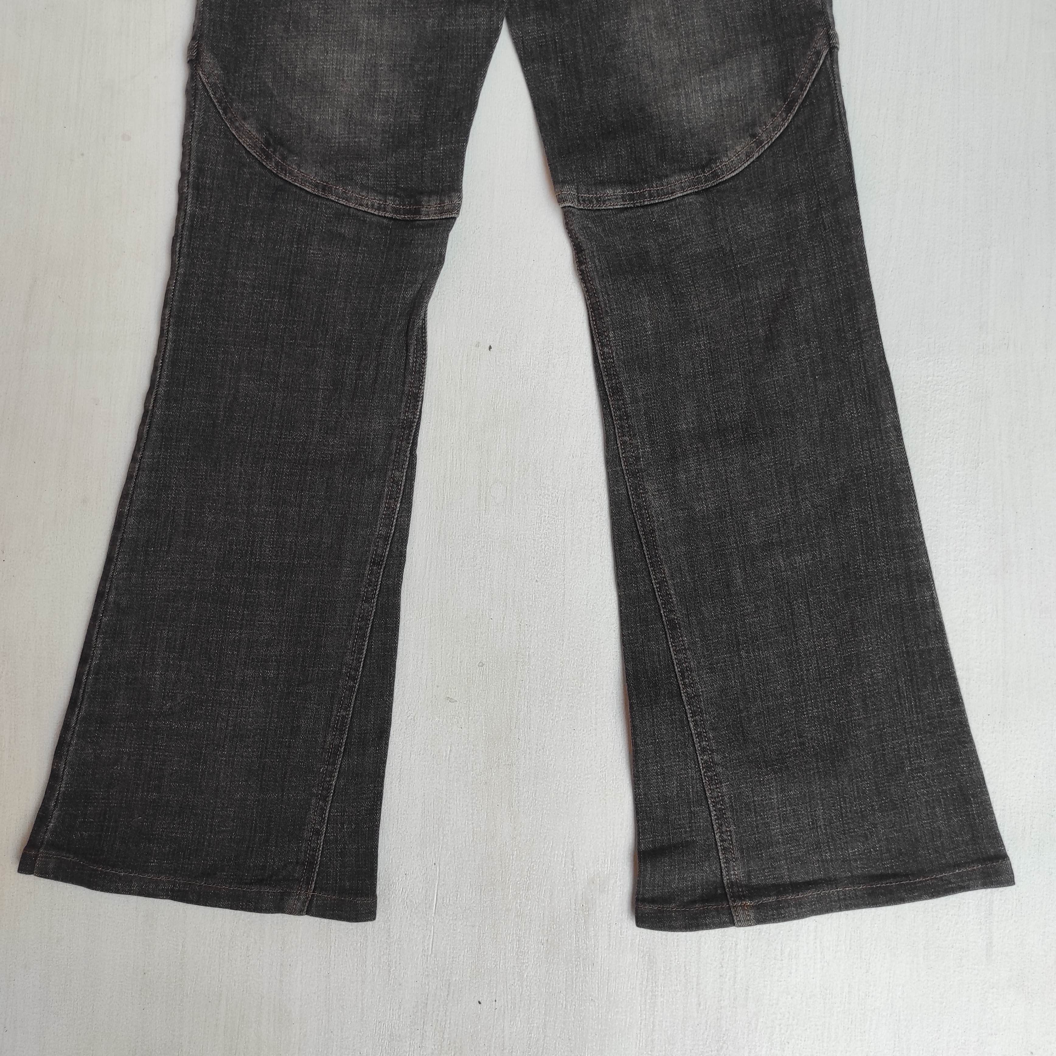 Hysteric Glamour Flare Jeans Multi pocket Low Rise Boot cut size 28 Size 28" / US 6 / IT 42 - 15 Thumbnail