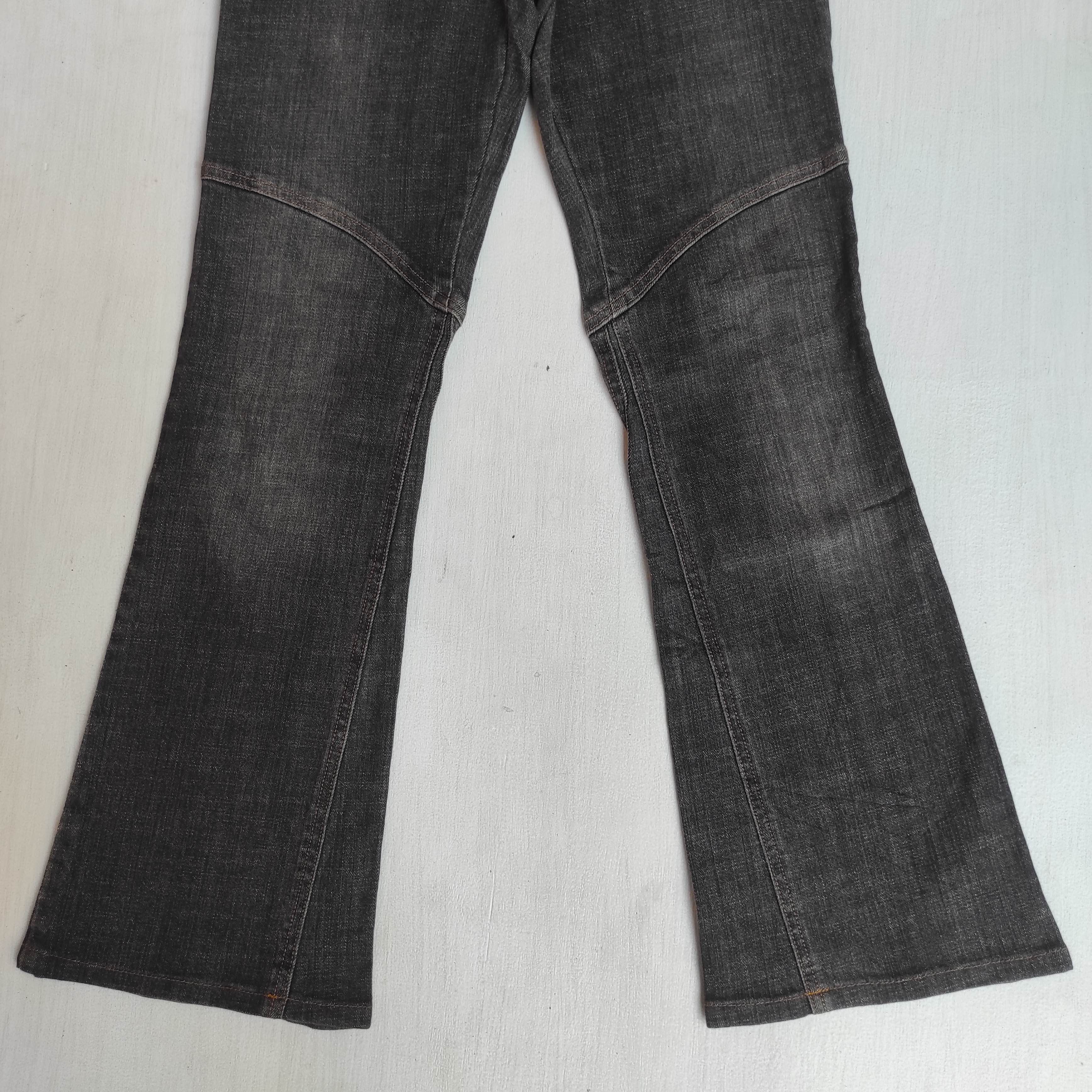 Hysteric Glamour Flare Jeans Multi pocket Low Rise Boot cut size 28 Size 28" / US 6 / IT 42 - 4 Thumbnail