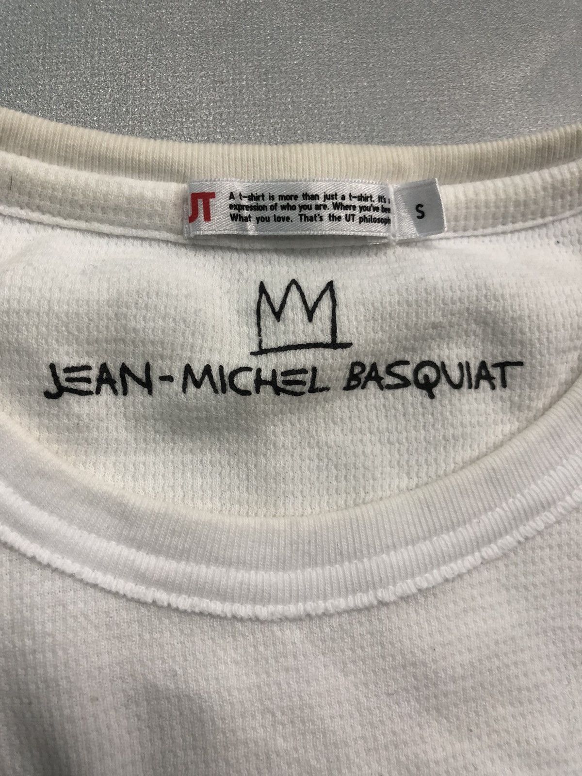 Japanese Brand × Jean-Michel Basquiat × Uniqlo Uniqlo X JEAN MICHEL BASQUIAT 3 quaters tees Size US S / EU 44-46 / 1 - 3 Thumbnail