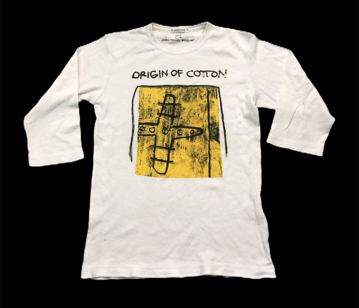 Japanese Brand × Jean-Michel Basquiat × Uniqlo Uniqlo X JEAN MICHEL BASQUIAT 3 quaters tees Size US S / EU 44-46 / 1 - 1 Thumbnail