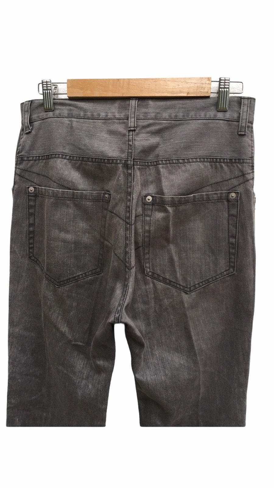 Designer × Japanese Brand Hi-Right Zipper Jeans Japanese Designer Trousers Pants Size US 31 - 4 Thumbnail