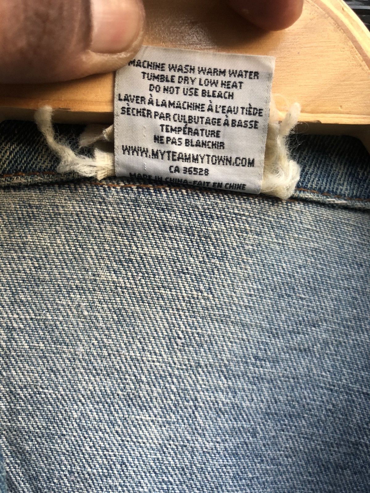 Japanese Brand × Vintage Content- Contenu denim jacket Size US M / EU 48-50 / 2 - 7 Thumbnail