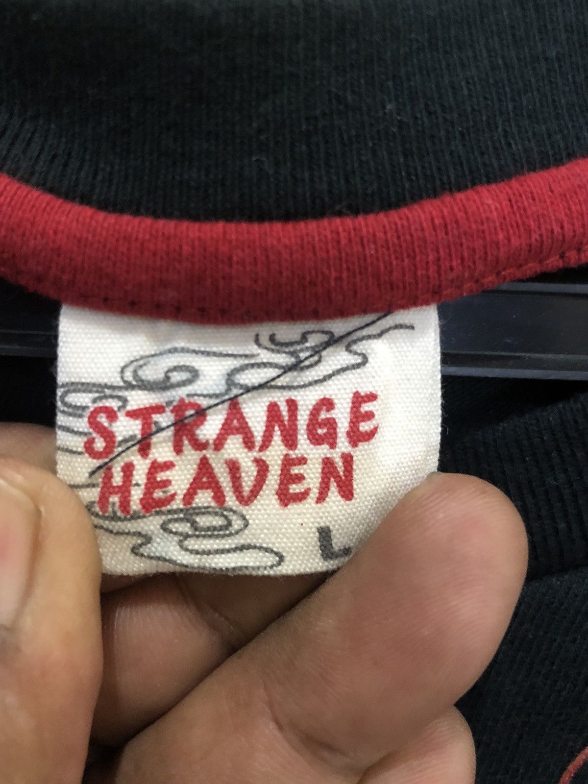 Gangster Doodles × Japanese Brand Strange Heaven Overprint Dragon tees Size US L / EU 52-54 / 3 - 8 Thumbnail