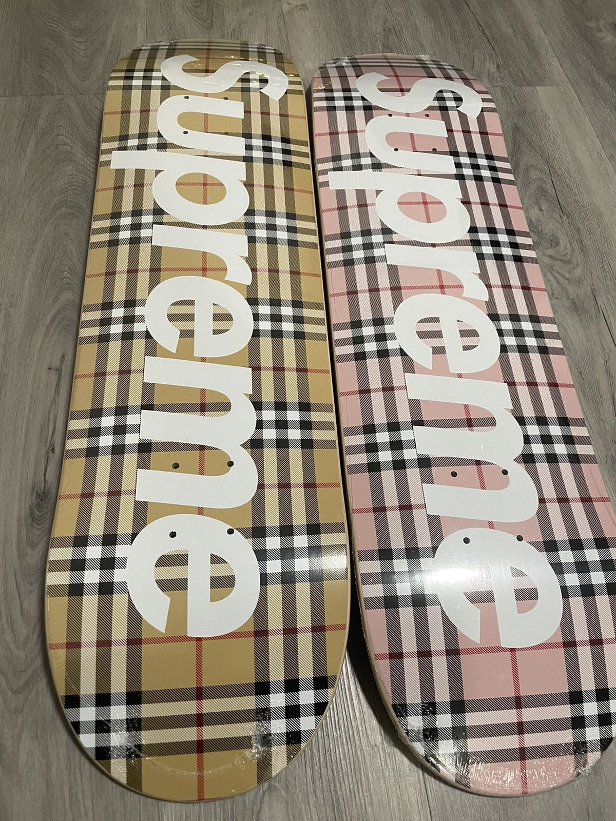 image of Burberry Skateboard Set(Beige +Pink), Men's