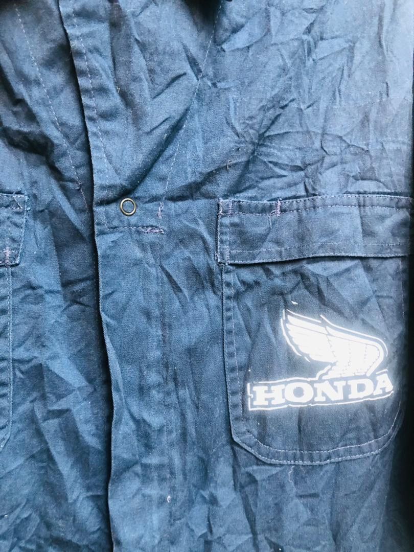 Honda × Japanese Brand × Vintage Vintage Honda Overall Japanese Designer Fashion Style Size US 33 - 12 Thumbnail