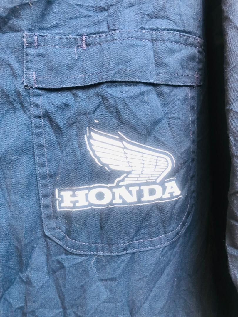 Honda × Japanese Brand × Vintage Vintage Honda Overall Japanese Designer Fashion Style Size US 33 - 4 Thumbnail