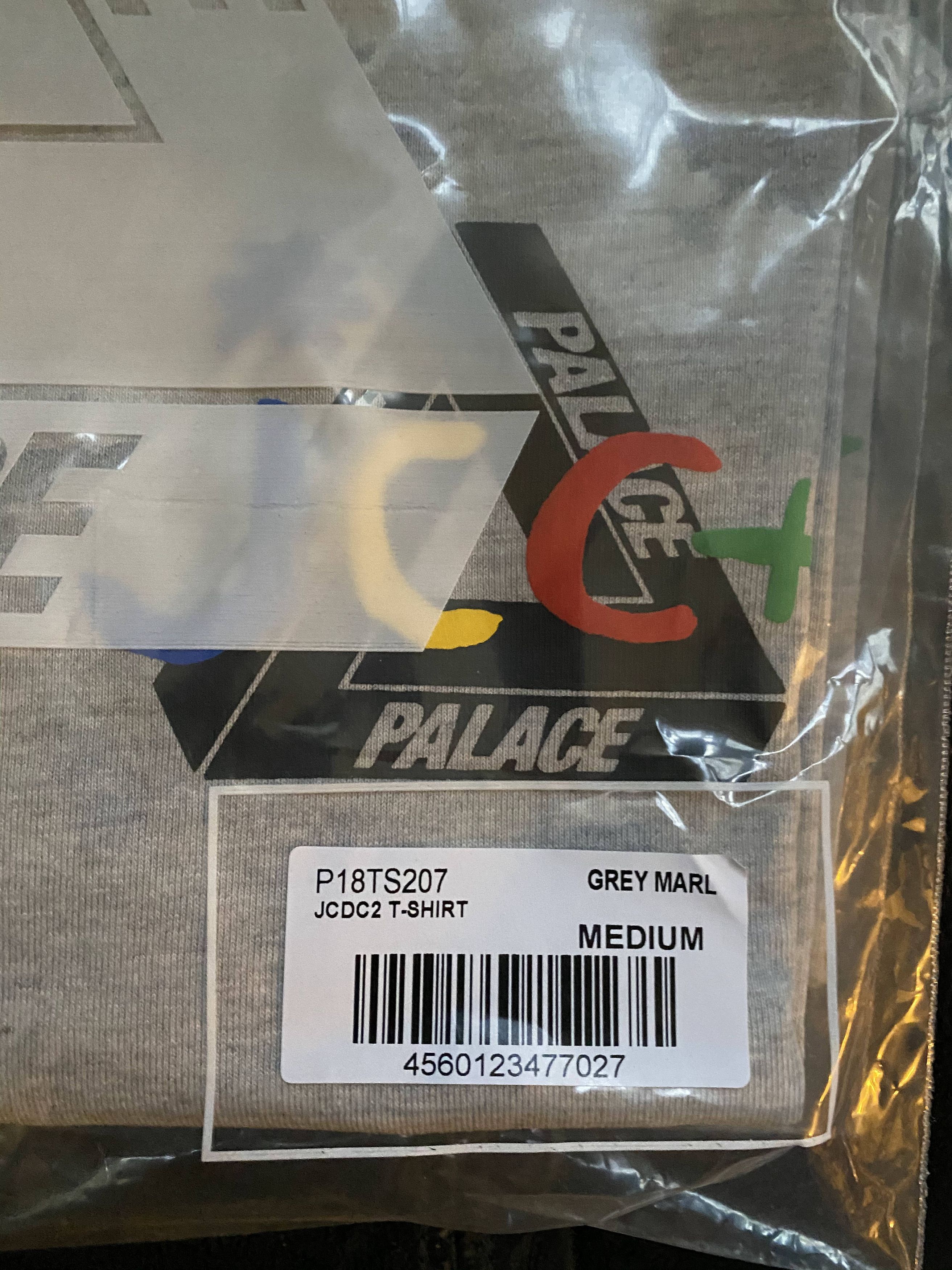 Jean Charles De Castelbajac × Palace Palace JCDC2 Tee Grey Marl Medium Size US M / EU 48-50 / 2 - 2 Thumbnail
