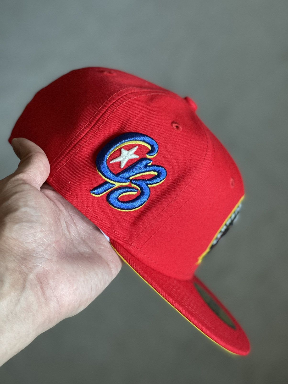MLB MyFitteds “Hebrew National" Kannapolis Intimidators 7 1/8 Size ONE SIZE - 3 Thumbnail