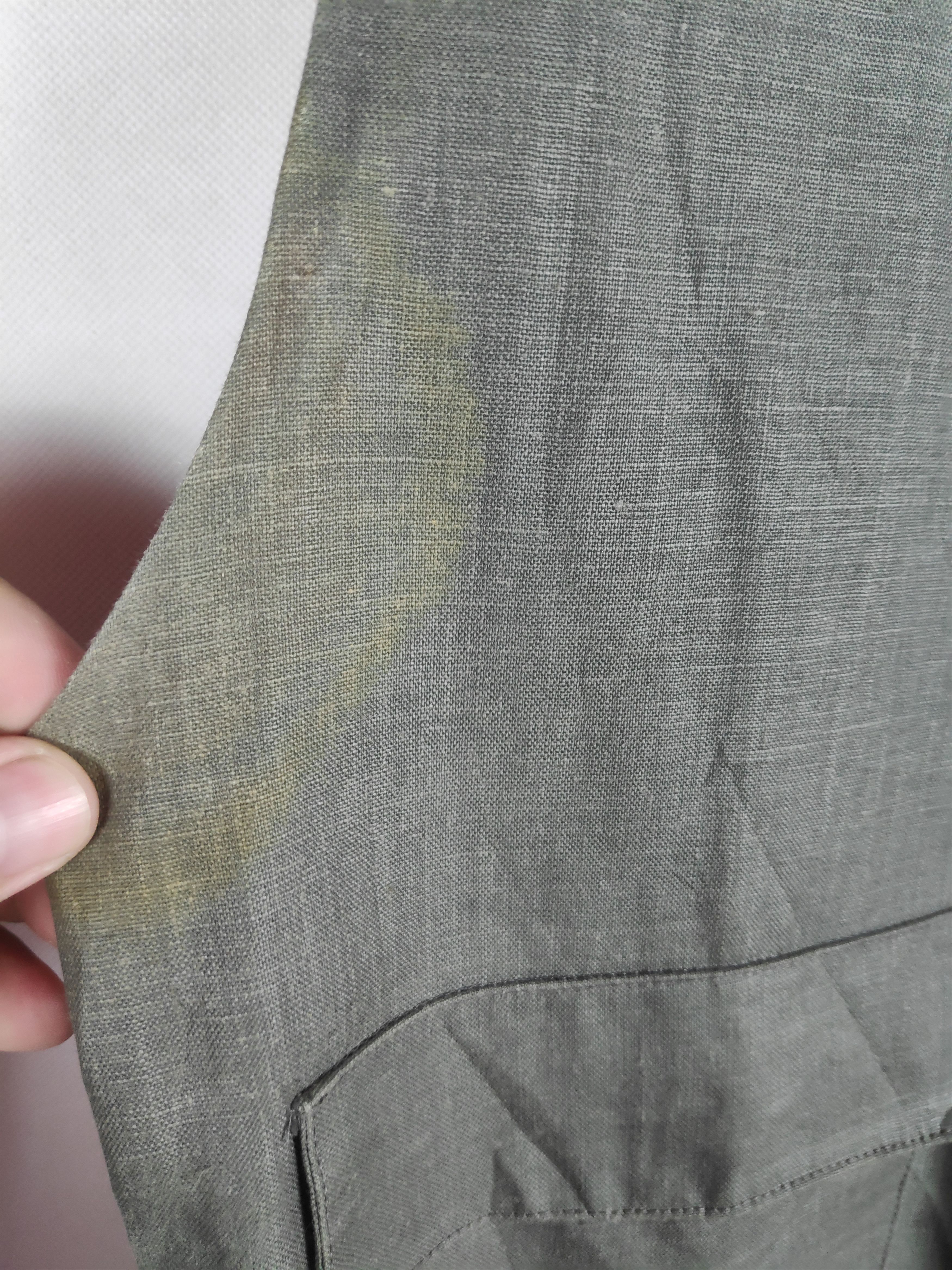 Stephan Schneider Vintage Designer Stephan Schneider Linen Dress Jacket Size US L / EU 52-54 / 3 - 7 Thumbnail