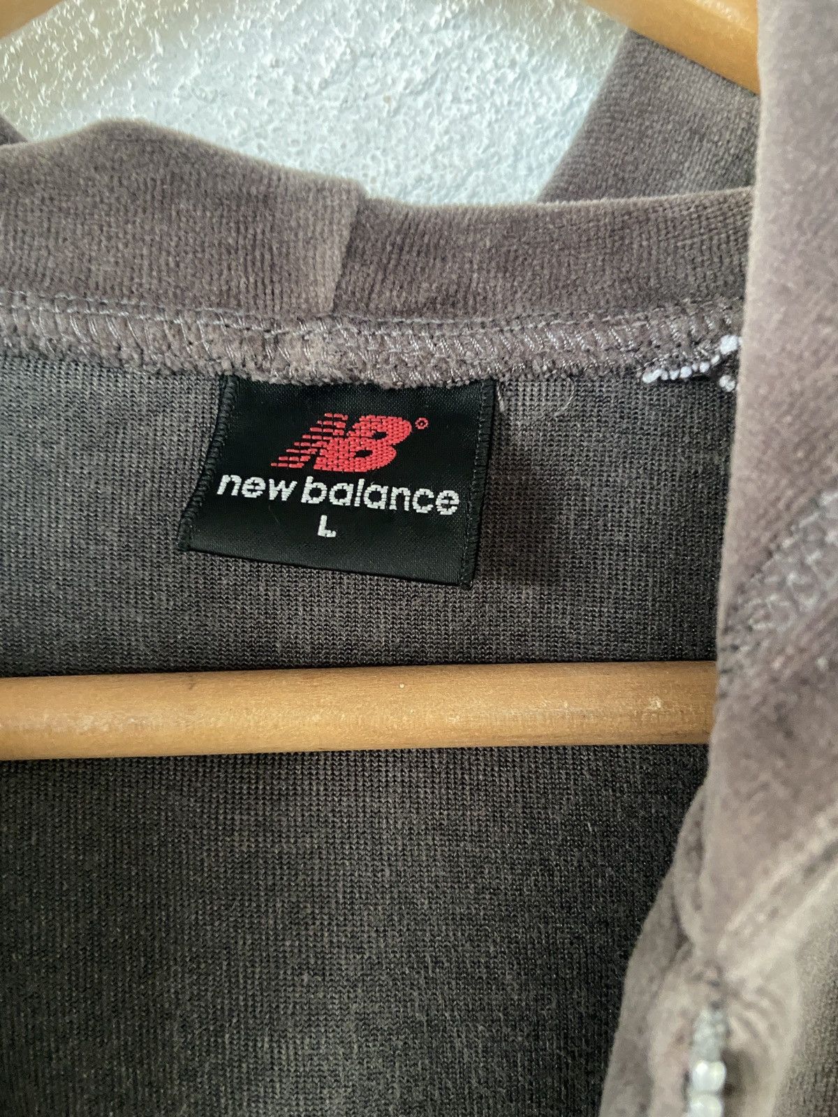 New Balance New Balance Velvet Zip Up Hoodie Size US L / EU 52-54 / 3 - 6 Thumbnail
