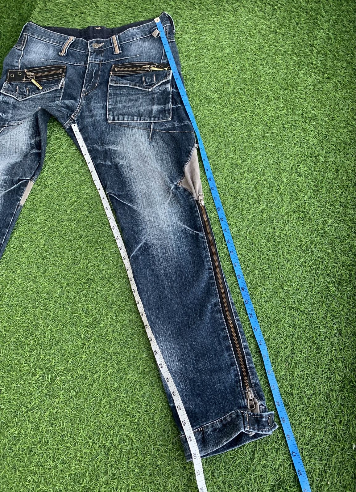 PPFM Japanese Brand PPFM Denim Zipper Parachute Multi Tactica Size US 32 / EU 48 - 20 Thumbnail