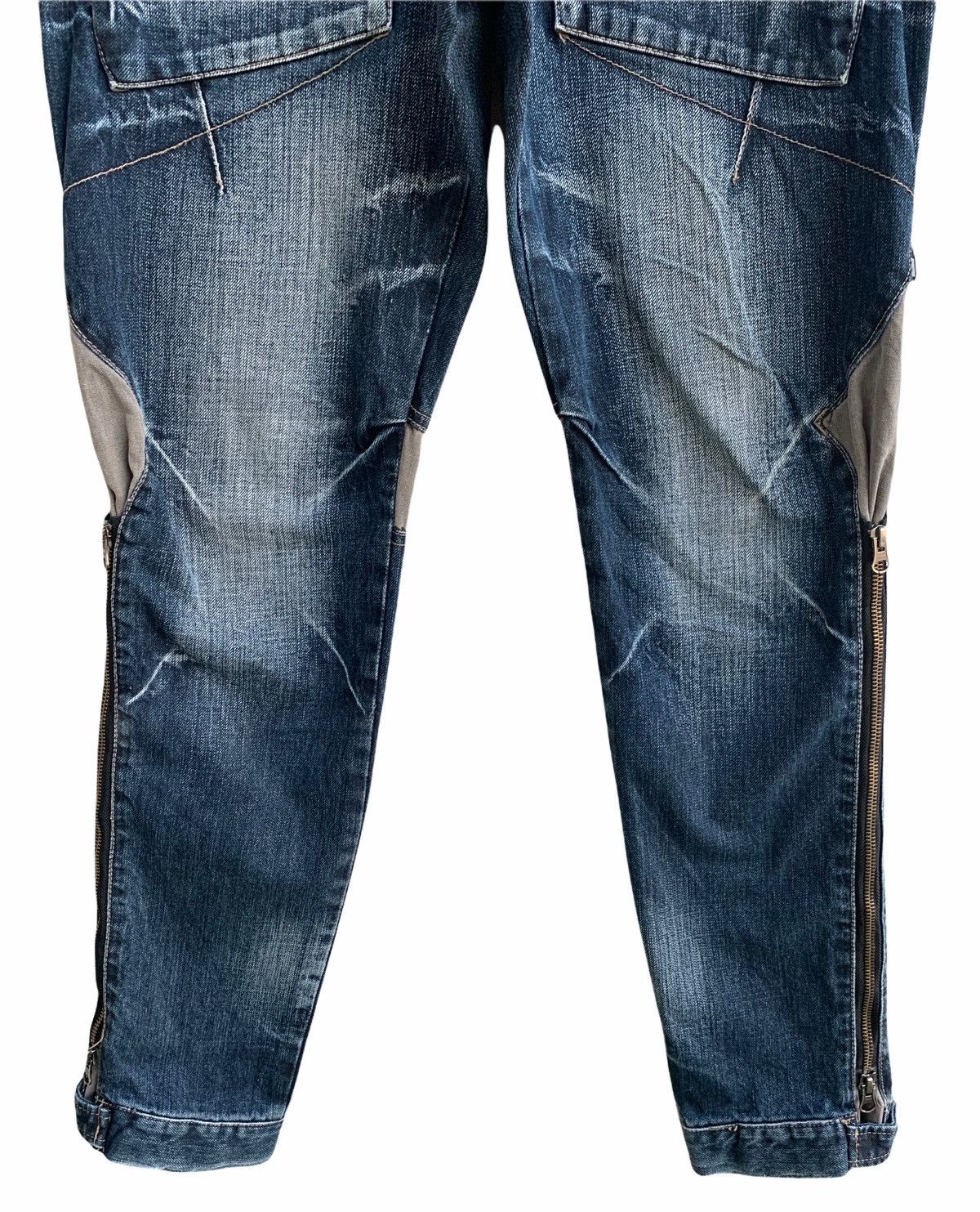 PPFM Japanese Brand PPFM Denim Zipper Parachute Multi Tactica Size US 32 / EU 48 - 14 Thumbnail