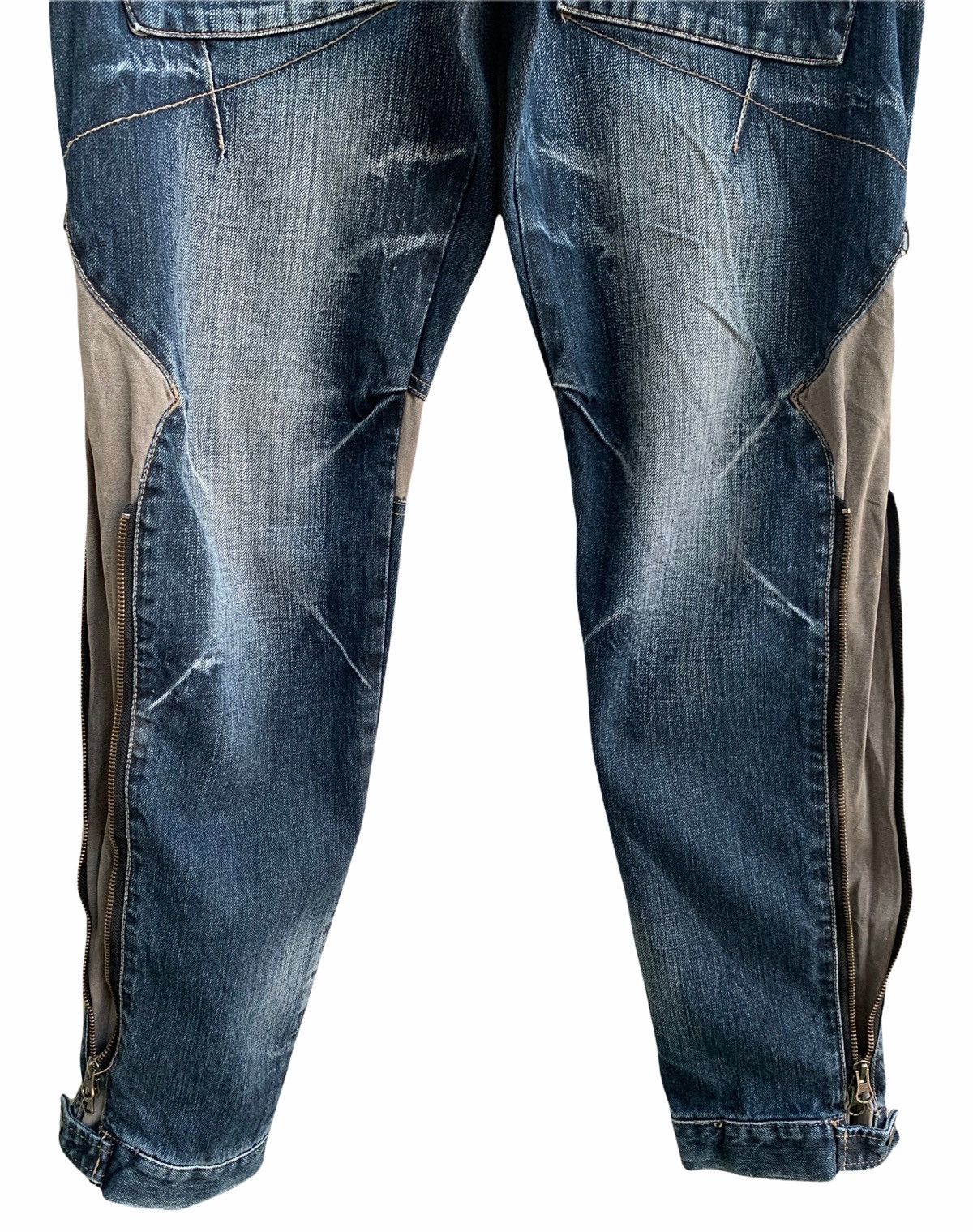 PPFM Japanese Brand PPFM Denim Zipper Parachute Multi Tactica Size US 32 / EU 48 - 7 Thumbnail