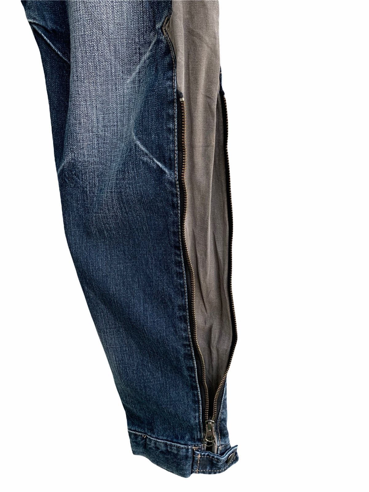 PPFM Japanese Brand PPFM Denim Zipper Parachute Multi Tactica Size US 32 / EU 48 - 8 Thumbnail