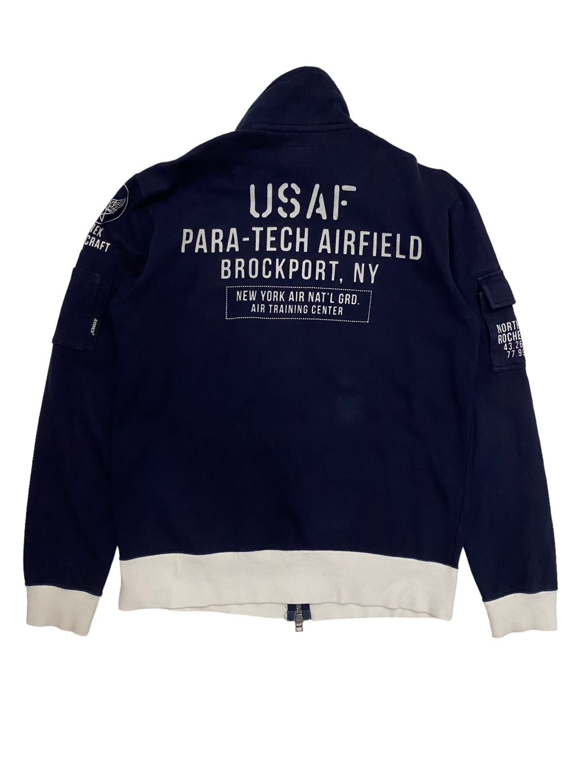 Avirex × Japanese Brand Avirex USAF Sweater Size US M / EU 48-50 / 2 - 1 Thumbnail