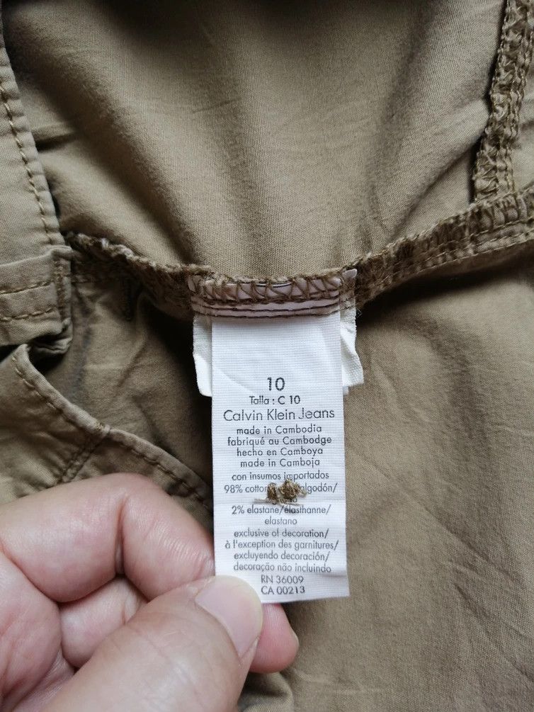 Calvin Klein Calvin Klein Jeans Cargo Pants Multi Poket Size US 36 / EU 52 - 3 Thumbnail