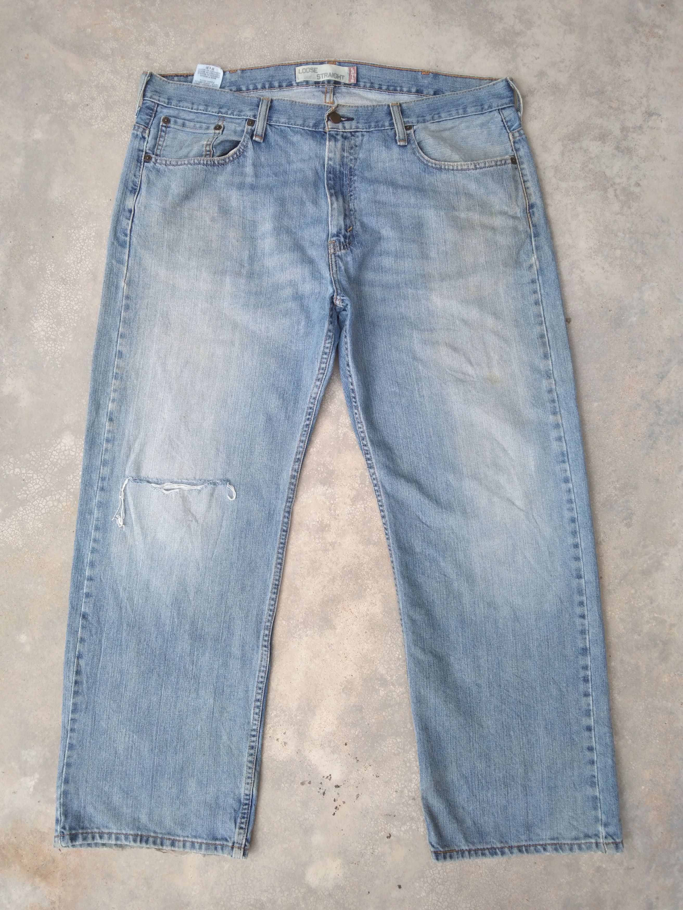 Levi's Vintage Levi's Jeans 569 Loose Straight Leg Denim 40x30 Size US 40 / EU 56 - 1 Thumbnail