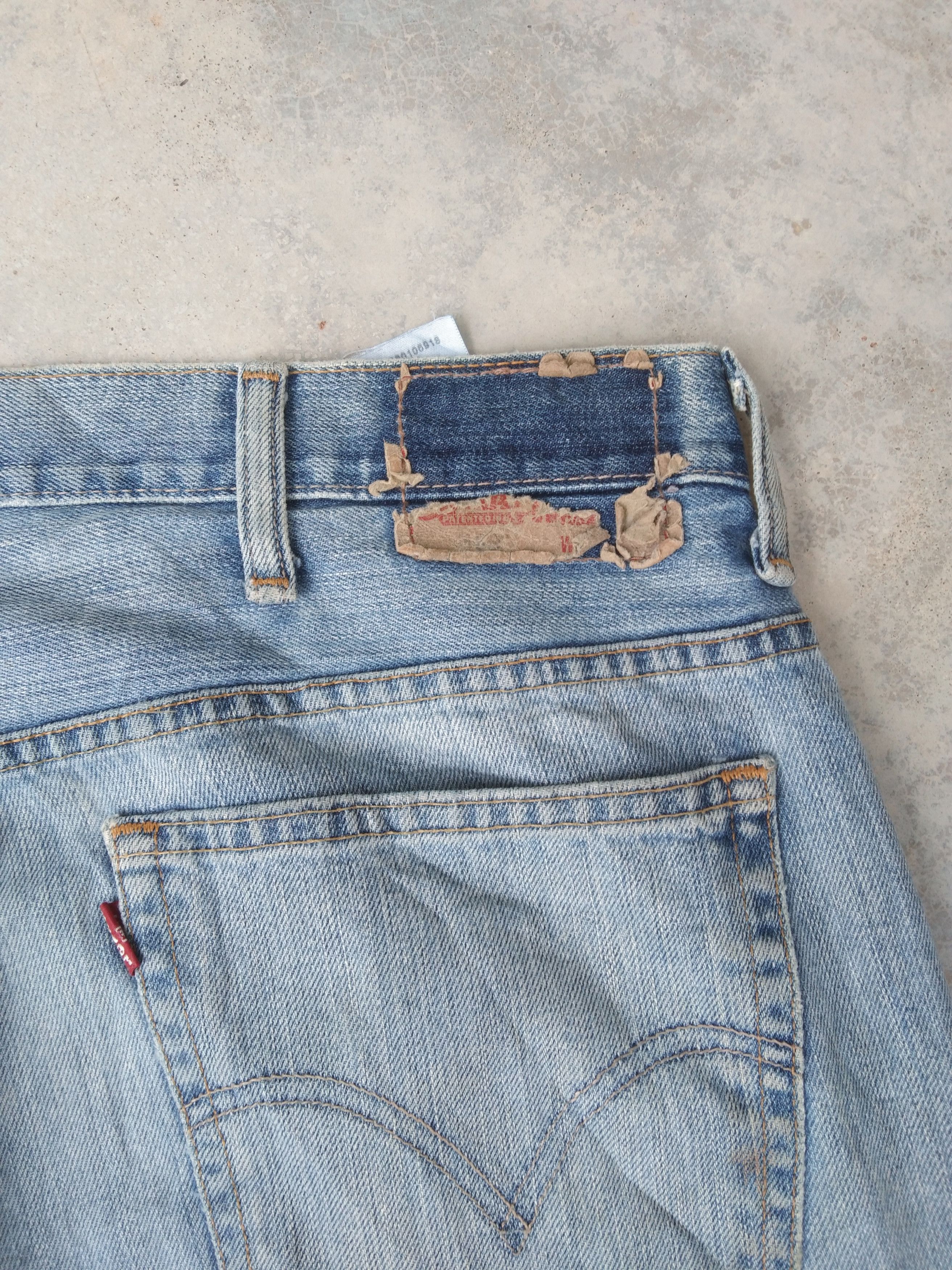 Levi's Vintage Levi's Jeans 569 Loose Straight Leg Denim 40x30 Size US 40 / EU 56 - 4 Thumbnail