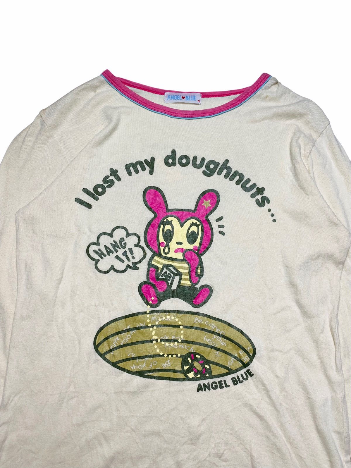 Angel Blue 1990s Angel Blue - Mascot & Doughnuts LS Top Size US XS / EU 42 / 0 - 4 Thumbnail
