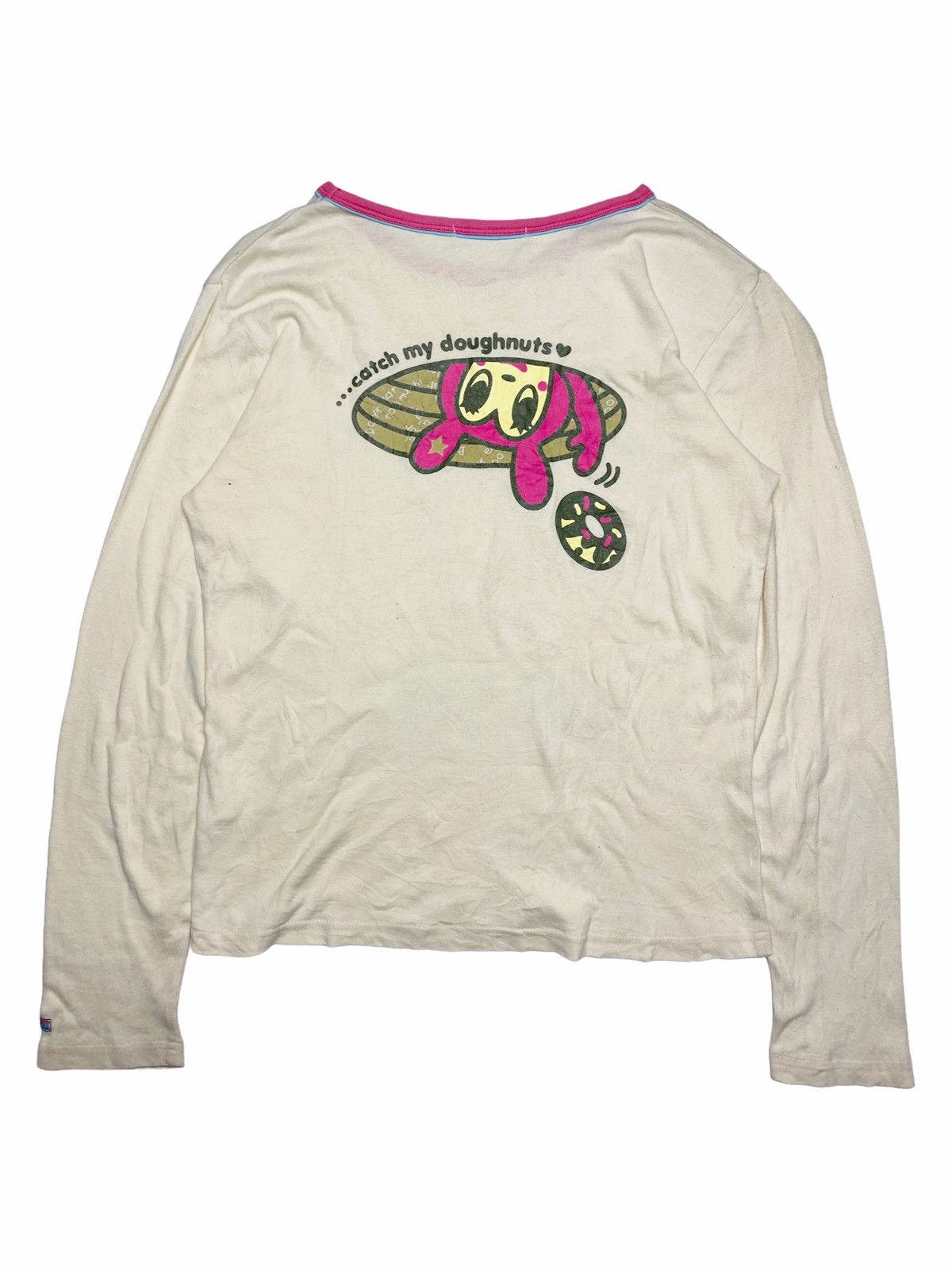 Angel Blue 1990s Angel Blue - Mascot & Doughnuts LS Top Size US XS / EU 42 / 0 - 2 Thumbnail