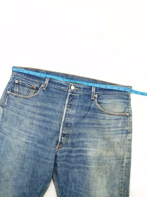 Levi's Vintage Levi's 501 XX Faded Blue Jeans 40x31 Size US 40 / EU 56 - 5 Thumbnail
