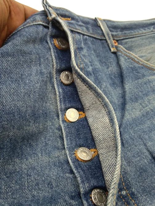 Levi's Vintage Levi's 501 XX Faded Blue Jeans 40x31 Size US 40 / EU 56 - 6 Thumbnail