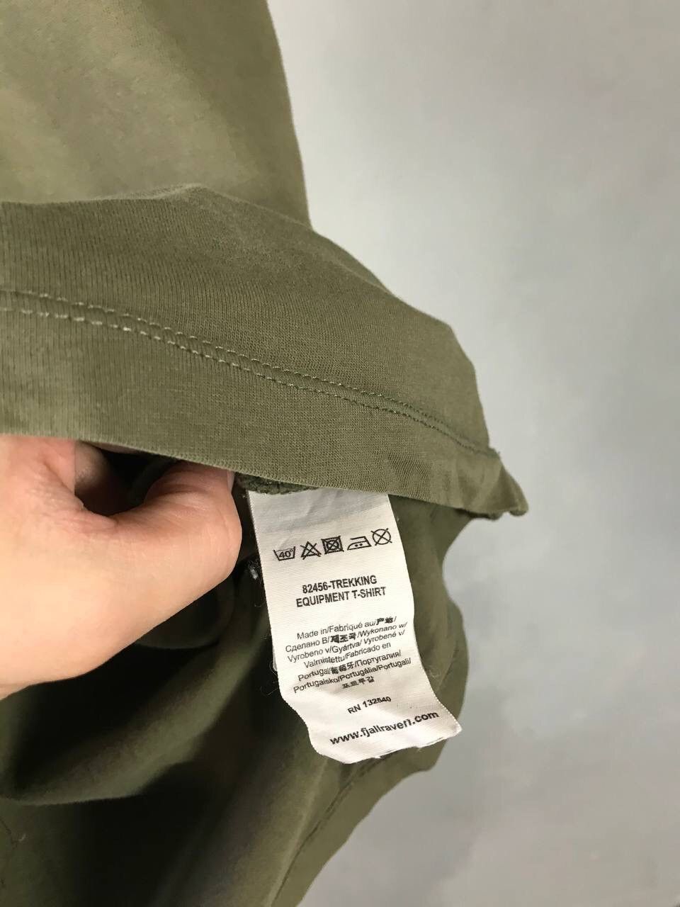 Fjallraven Fjallraven outdoor streetwear center logo tee Size US L / EU 52-54 / 3 - 6 Thumbnail