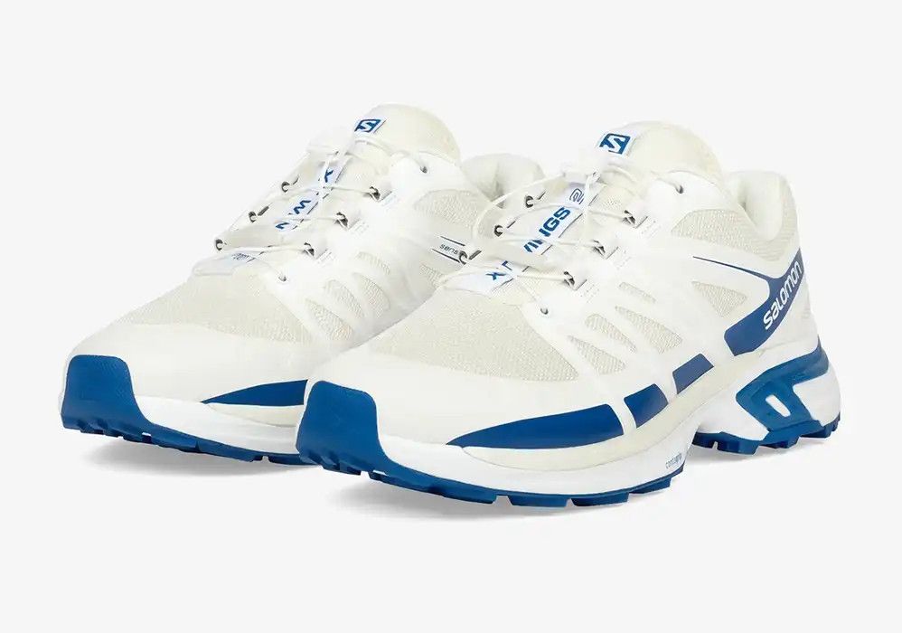 Salomon XT-Wings 2 JJJJound Lapis Blue Low Top Sneakers