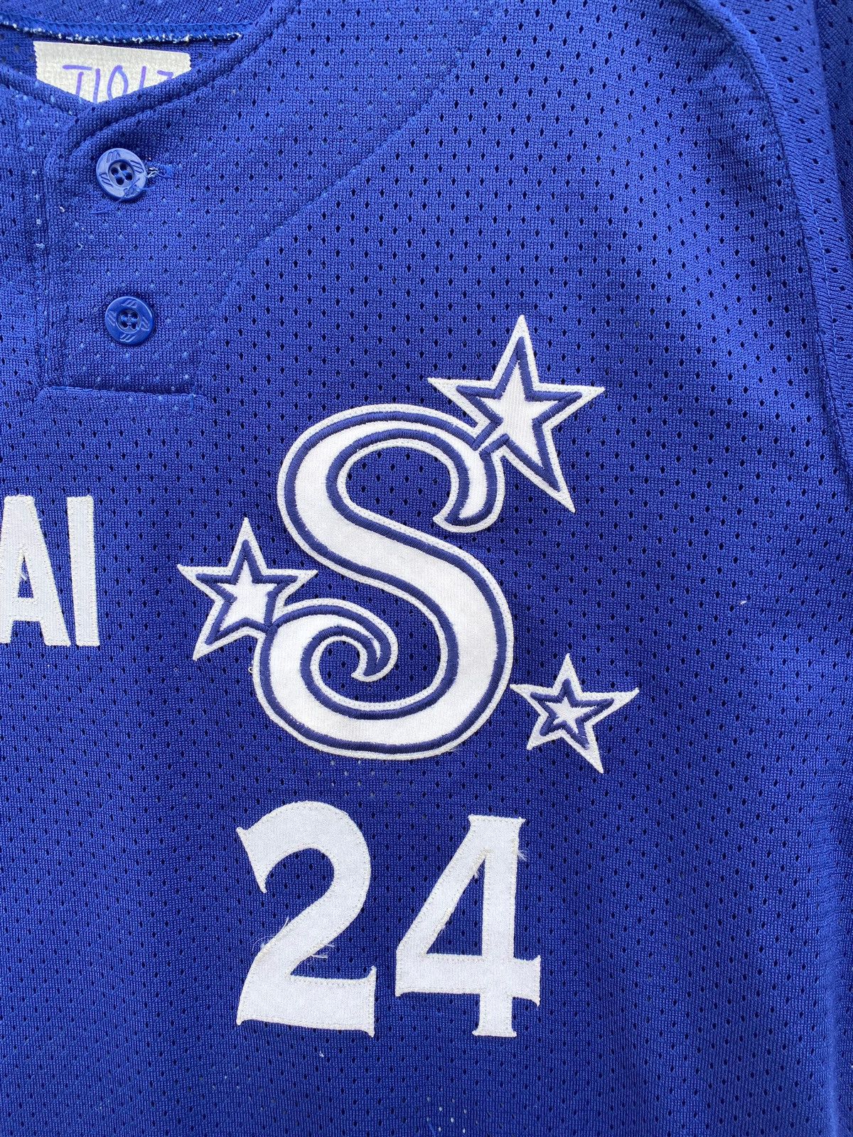 MLB Vintage Sendai Baseball Jersey Size US L / EU 52-54 / 3 - 4 Thumbnail