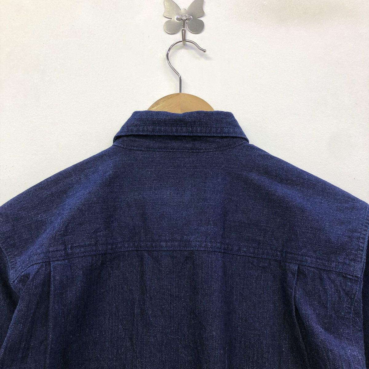 tokidoki Toki doki Indigo Blue Denim Button Shirt Size US S / EU 44-46 / 1 - 7 Thumbnail