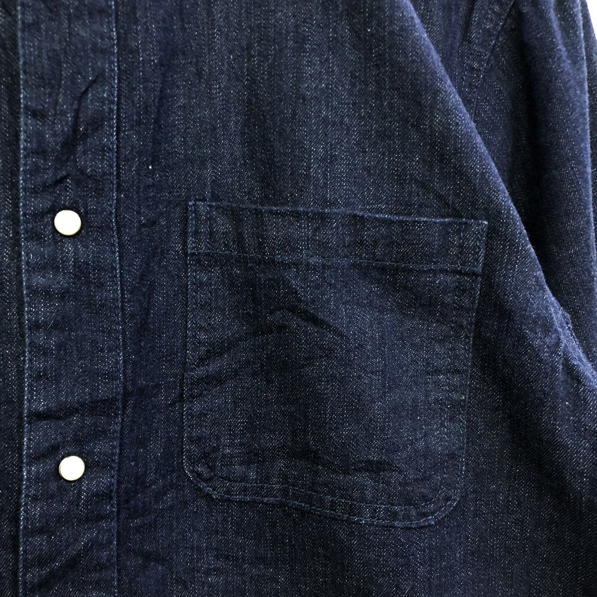 tokidoki Toki doki Indigo Blue Denim Button Shirt Size US S / EU 44-46 / 1 - 6 Thumbnail