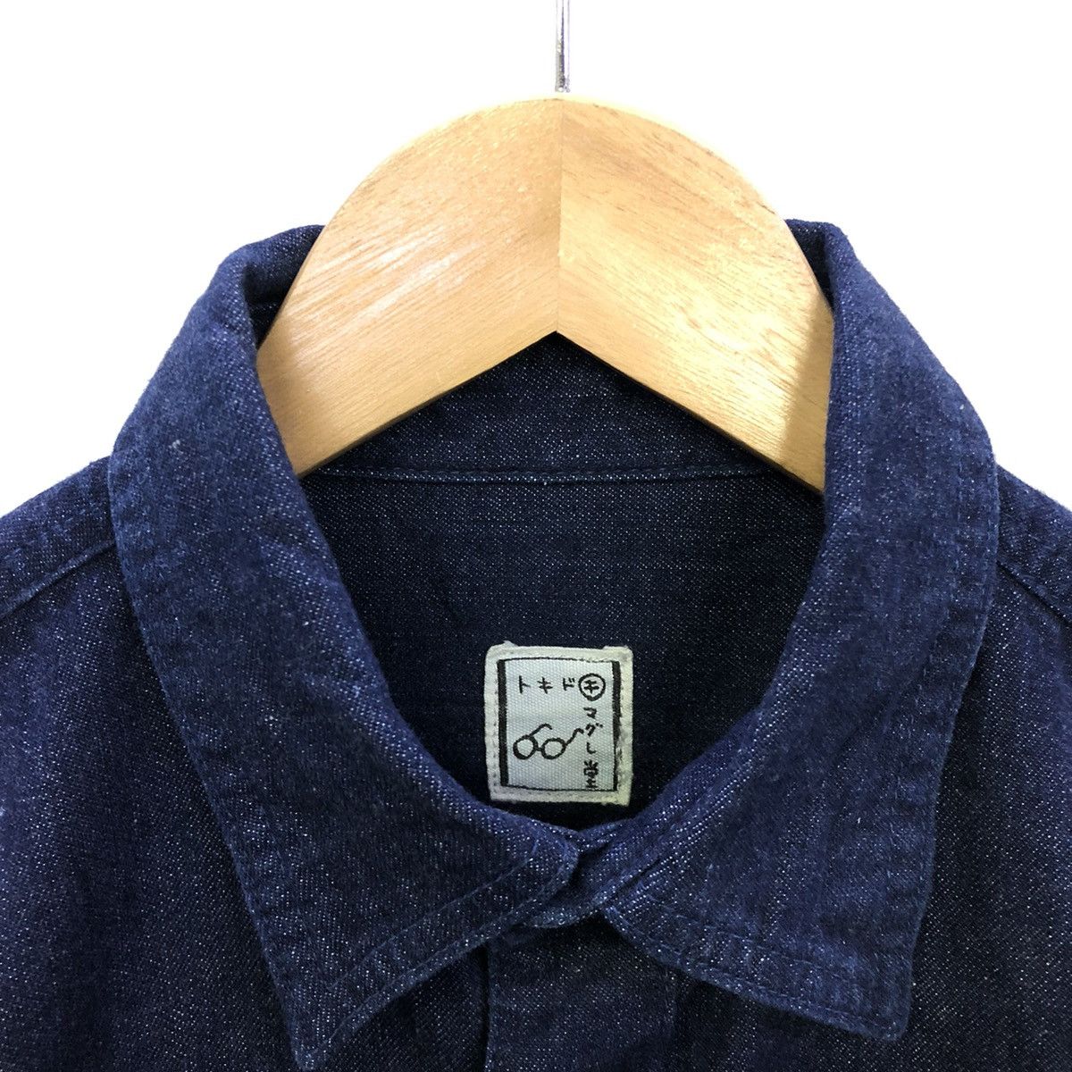 tokidoki Toki doki Indigo Blue Denim Button Shirt Size US S / EU 44-46 / 1 - 1 Thumbnail