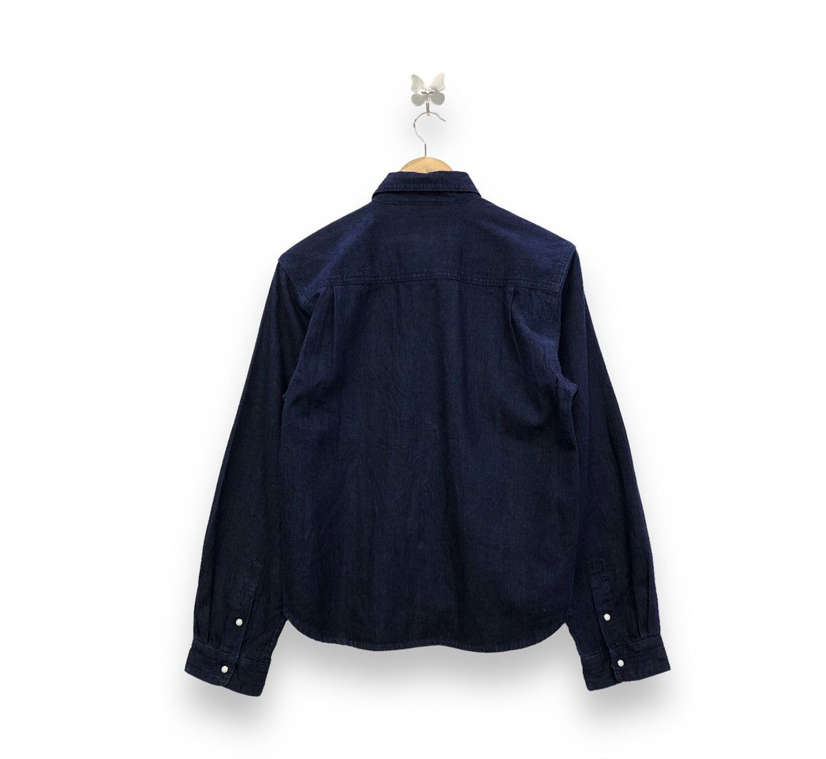 tokidoki Toki doki Indigo Blue Denim Button Shirt Size US S / EU 44-46 / 1 - 3 Thumbnail