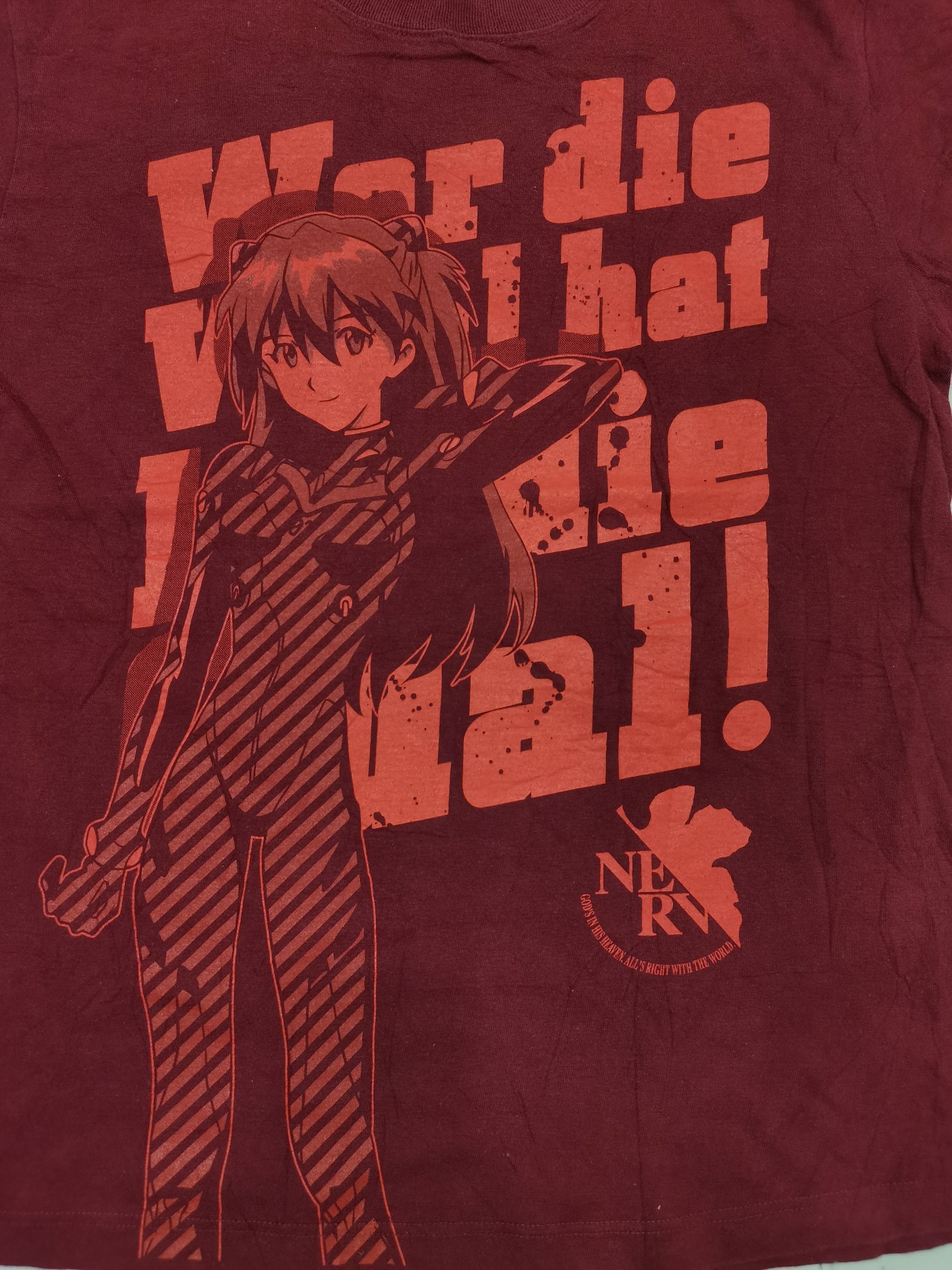 Vintage Neon Genesis Evangelion Asuka Langley