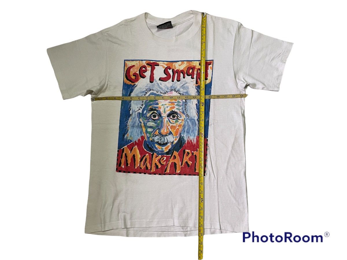 Vintage Vintage Albert Einstein Photo Tee Art Size US M / EU 48-50 / 2 - 4 Thumbnail