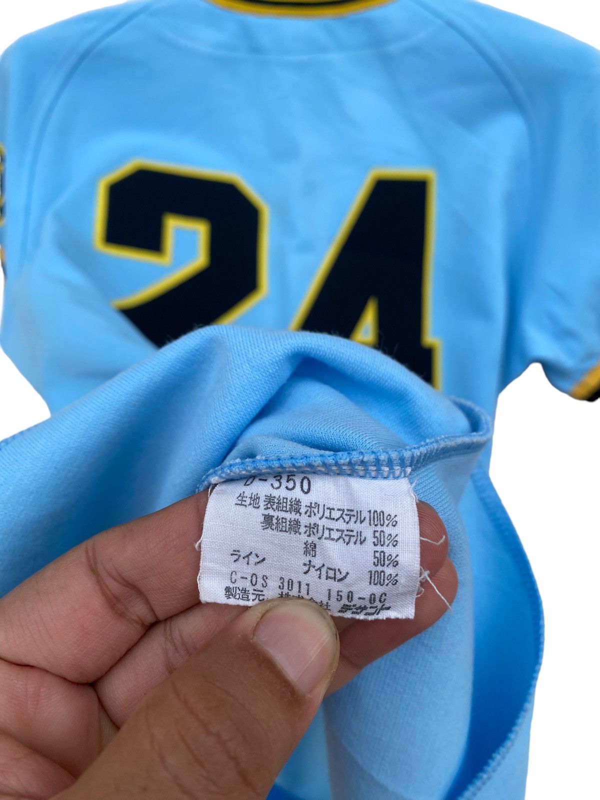 Descente Vintage Tohden Baseball Jersey Size US L / EU 52-54 / 3 - 3 Thumbnail