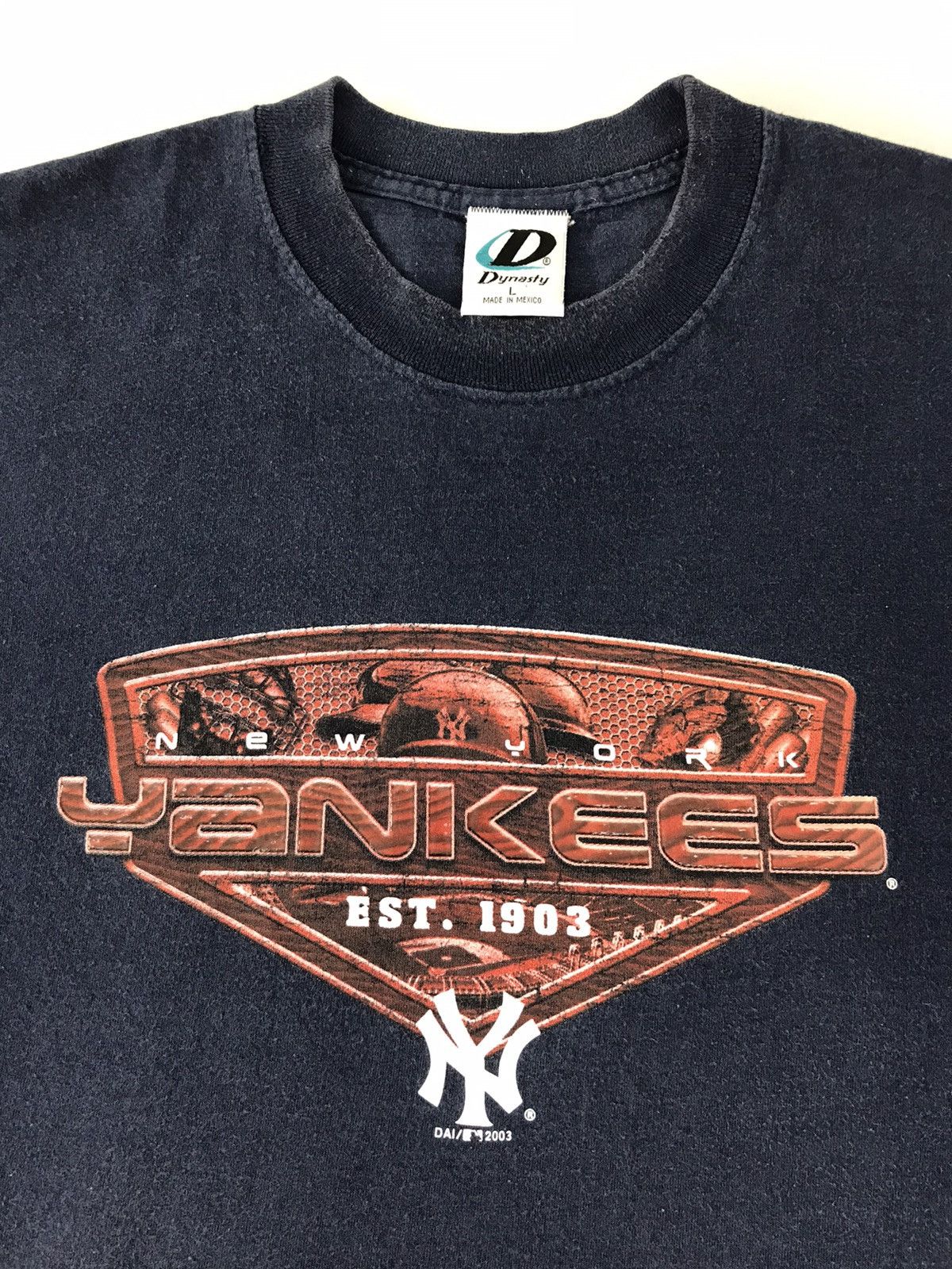 MLB × New York Yankees × Vintage 90s MLB New York Yankees Baseball Team Big Screen K1174j Size US XL / EU 56 / 4 - 2 Thumbnail